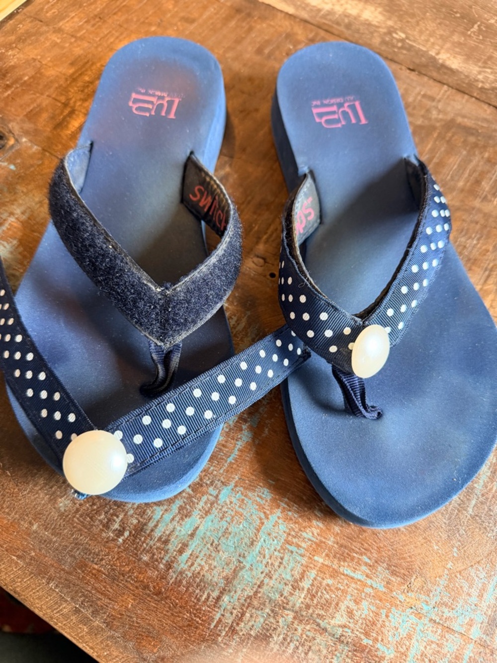 Lulu Designs Flip Flops-interchangeable straps
